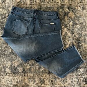 Jennifer Lopez Capri Fringe Jeans 8P